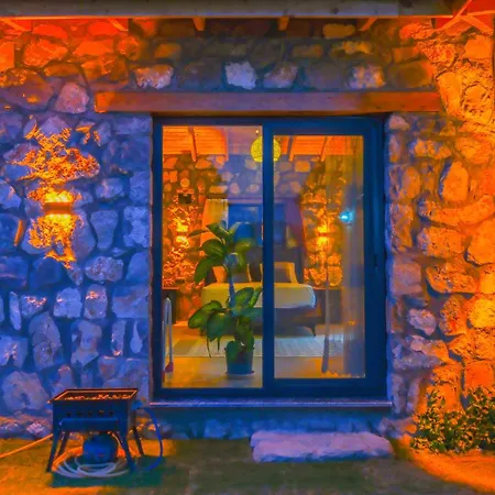 Luxury Stone House With Indoor - Outdoor Pools, Turkish Bath And Sauna In Fethiye Nyaraló *