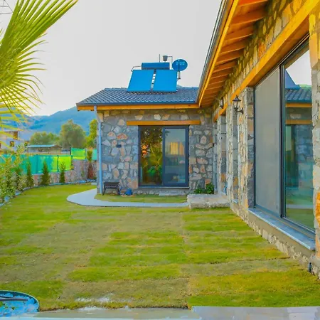 Luxury Stone House With Indoor - Outdoor Pools, Turkish Bath And Sauna In Fethiye Nyaraló *