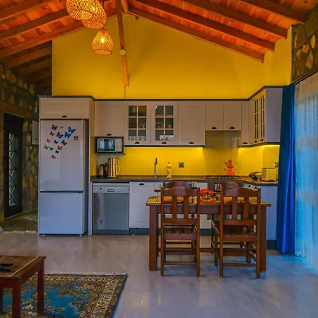 別荘 Luxury Stone House With Indoor - Outdoor Pools, Turkish Bath And Sauna In Fethiye Incirkoy