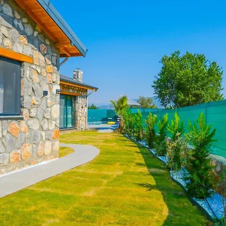 別荘 Luxury Stone House With Indoor - Outdoor Pools, Turkish Bath And Sauna In Fethiye *