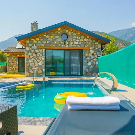 Luxury Stone House With Indoor - Outdoor Pools, Turkish Bath And Sauna In Fethiye * Incirkoy