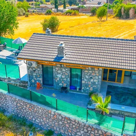 Luxury Stone House With Indoor - Outdoor Pools, Turkish Bath And Sauna In Fethiye