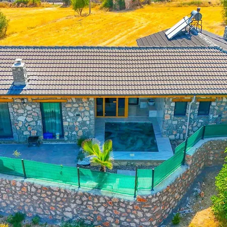 Luxury Stone House With Indoor - Outdoor Pools, Turkish Bath And Sauna In Fethiye Nyaraló Incirkoy