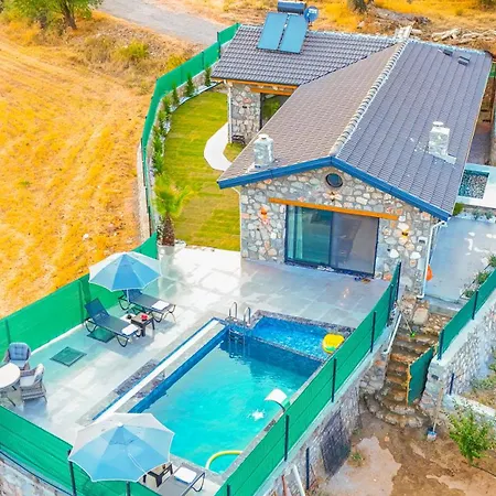 Nyaraló Luxury Stone House With Indoor - Outdoor Pools, Turkish Bath And Sauna In Fethiye *
